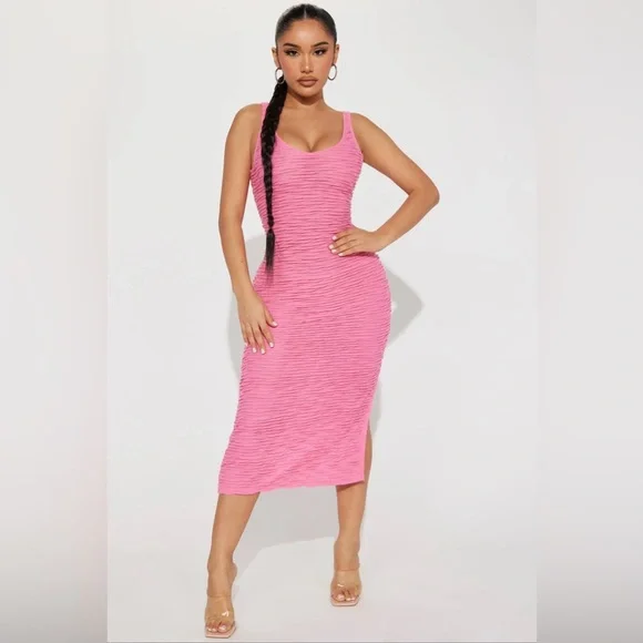 Fashion Nova | Dresses | Fashion Nova Elena Midi Dress | Poshmark
